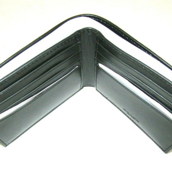 Coach f75083 Id Billfold Wallet NWT PRICE FIRM - Picture 4 of 5